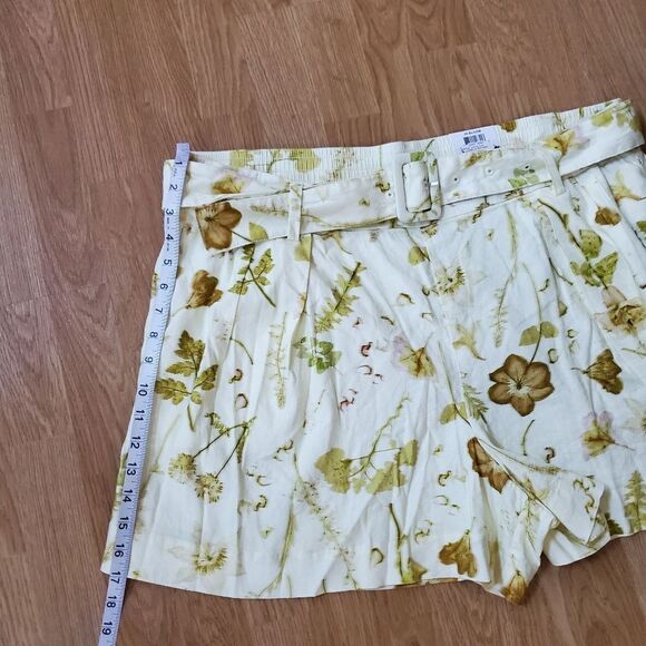 Inc International Concepts Belted Floral-Print Shorts sz XXL - Picture 7 of 12